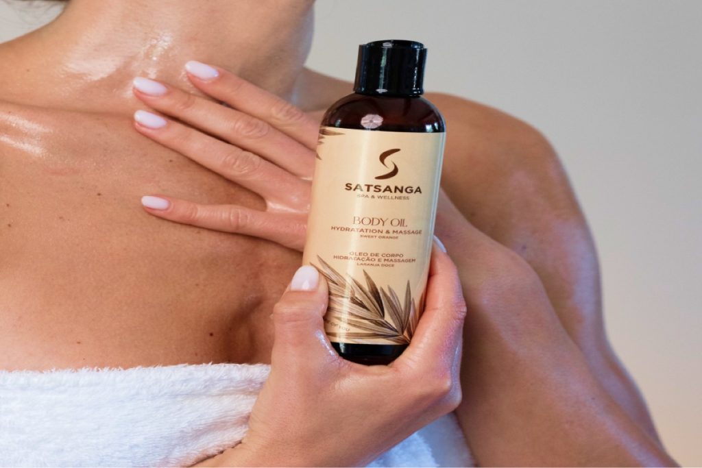 Body Oil Sweet Orange — Satsanga